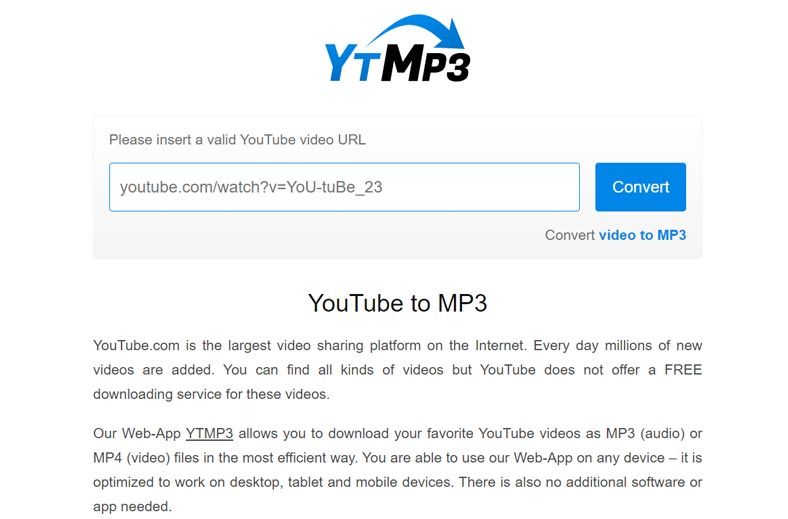 convertisseur youtube en mp3 Ytmp3.nu
