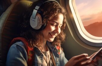 a girl watching content on her phone